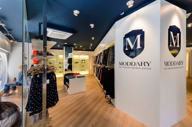Outlet franquicia Moddary.