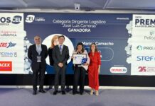 Marisa Camacho recibe el Premio CEL Dirigente Logístico «José Luis Carreras» en la XXXV edición de los Premios CEL a la Logística